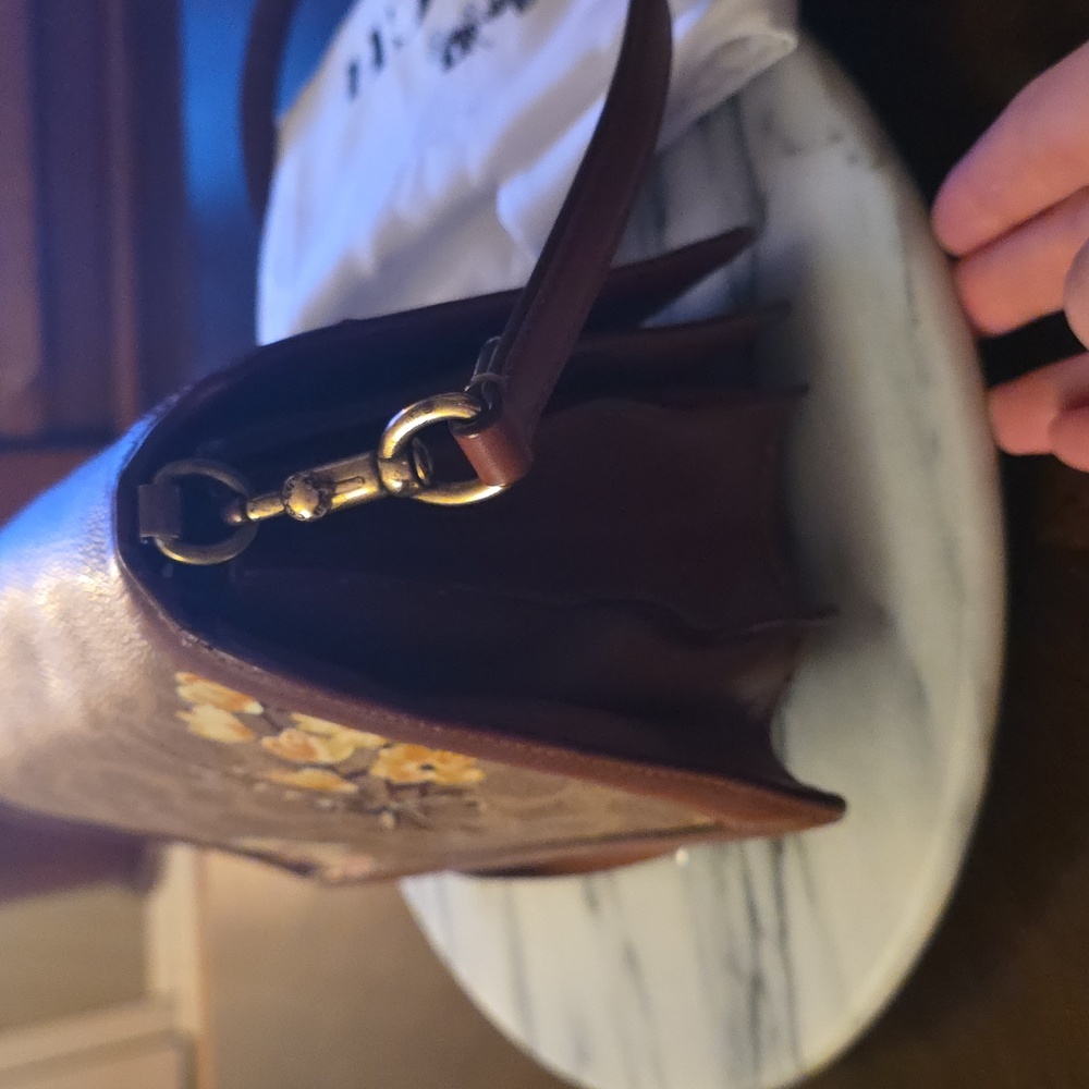 Coach 1941 Riley Crossbody Bag 2018 In Prairie Floral Print 🌸 - Picture 5 of 17
